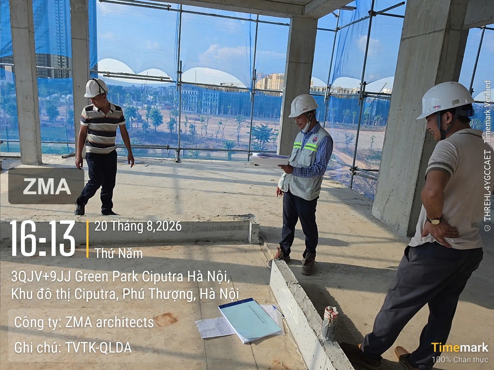 Ciputra Residence during structural works — 2