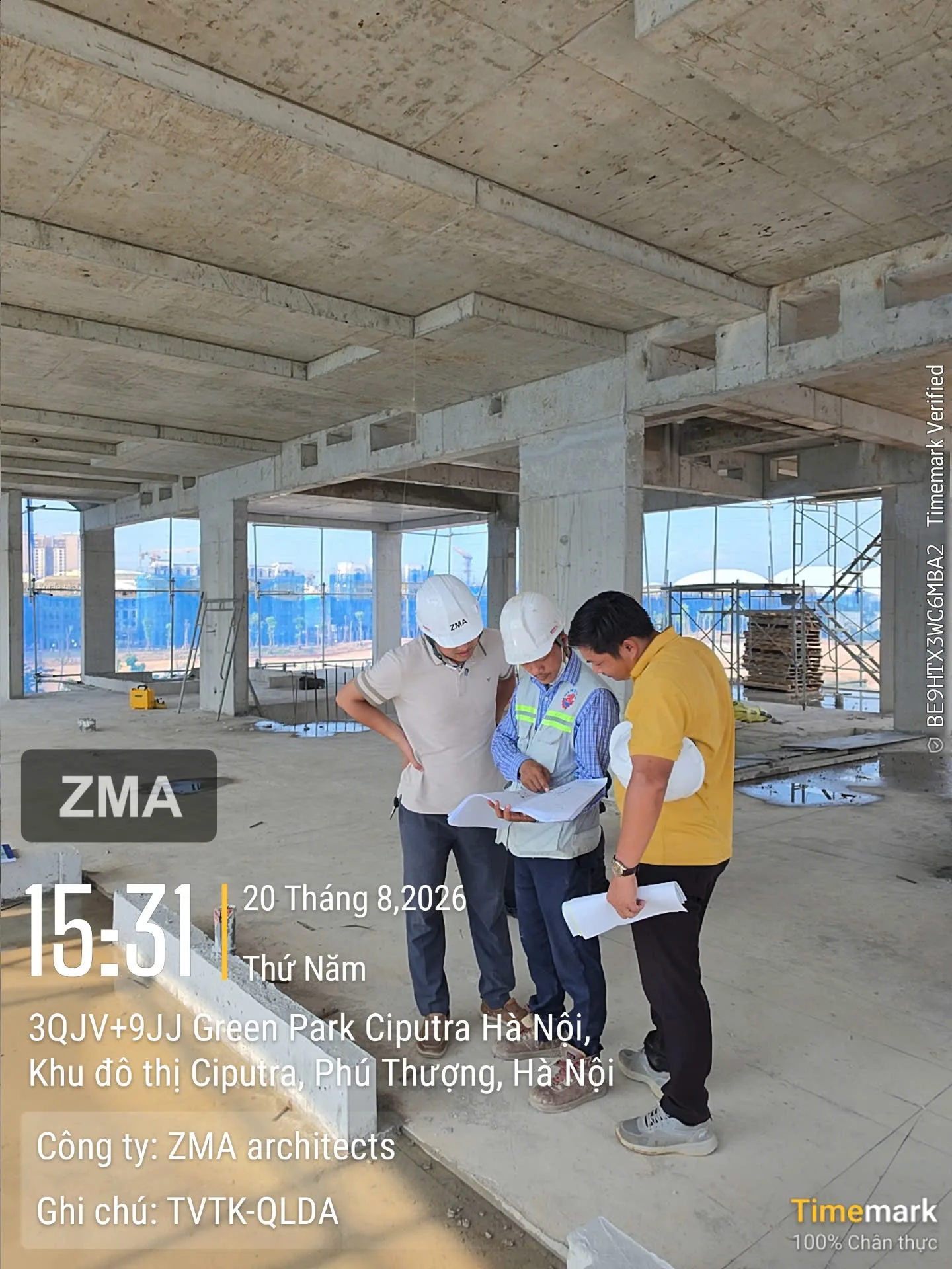 Ciputra Residence during structural works — 5