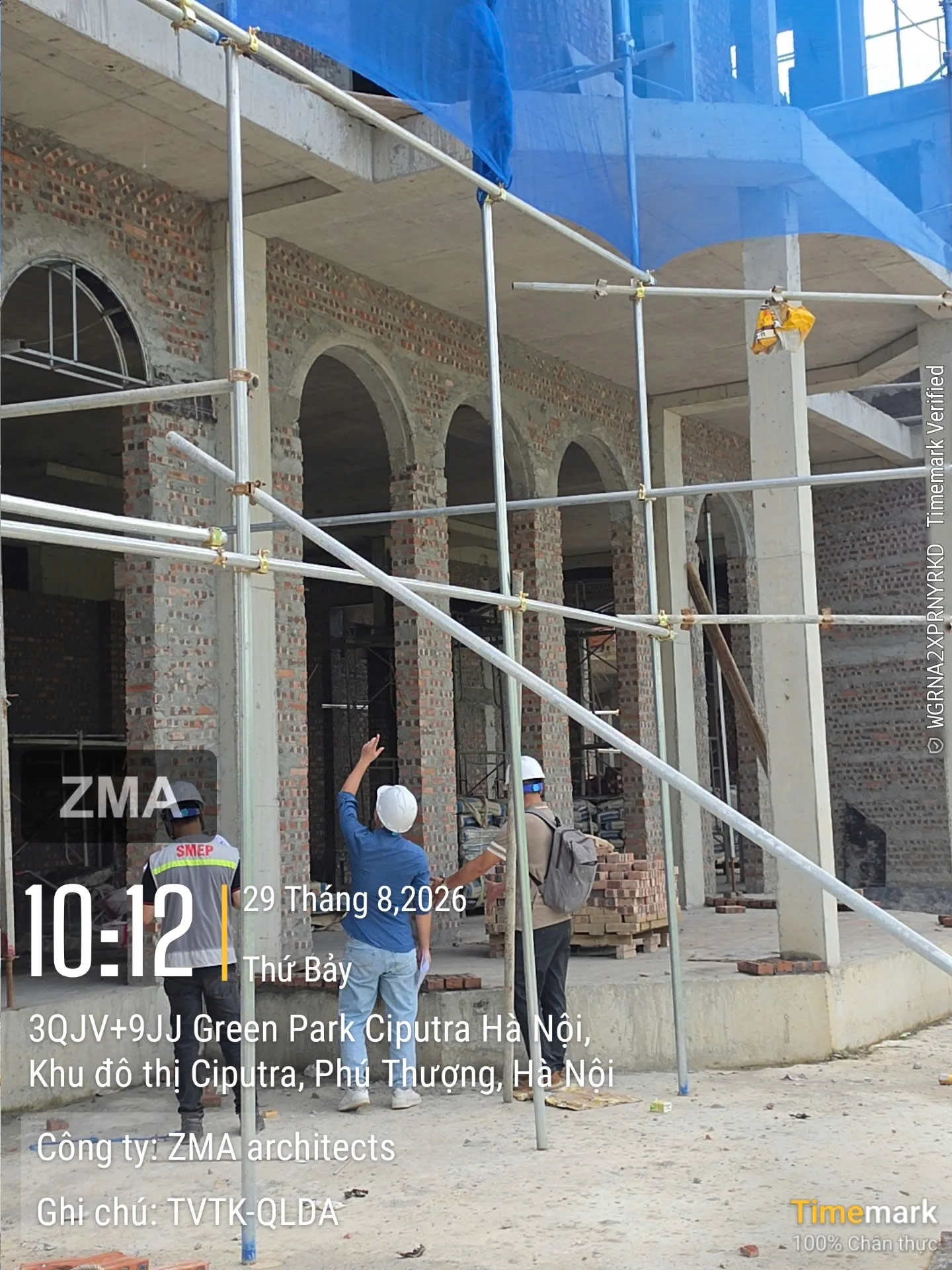 Ciputra Residence during structural works — 10