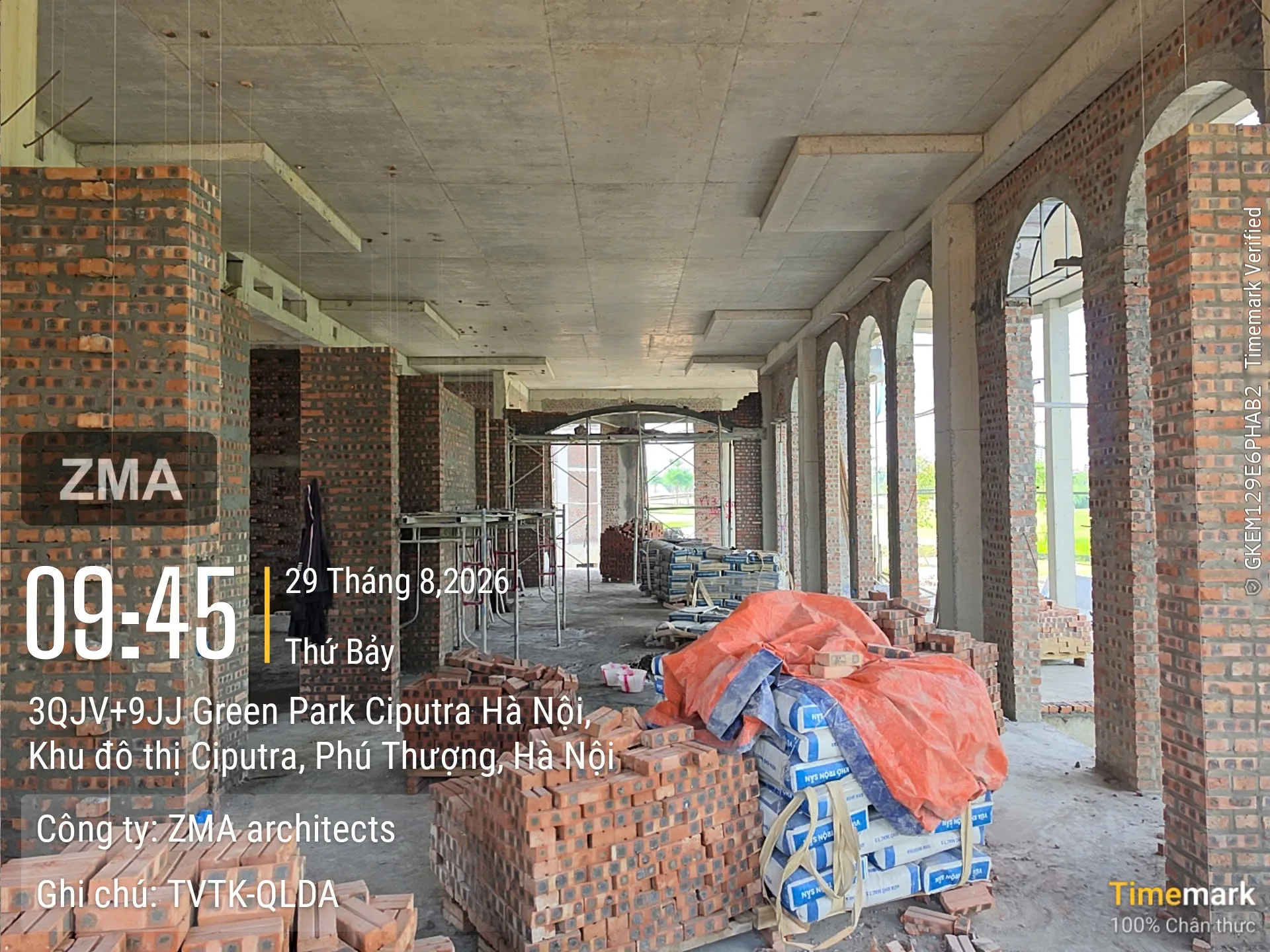 Ciputra Residence during structural works — 11