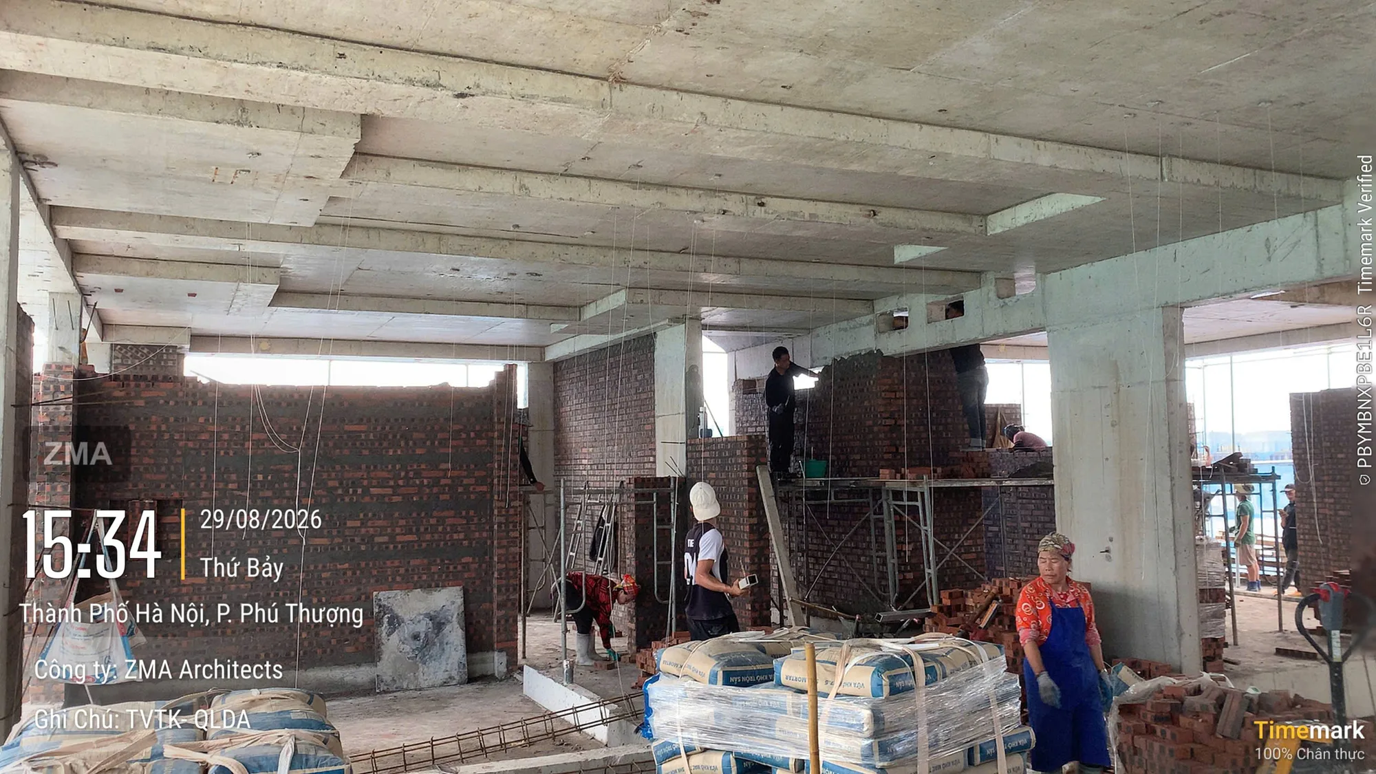 Ciputra Residence during structural works — 12