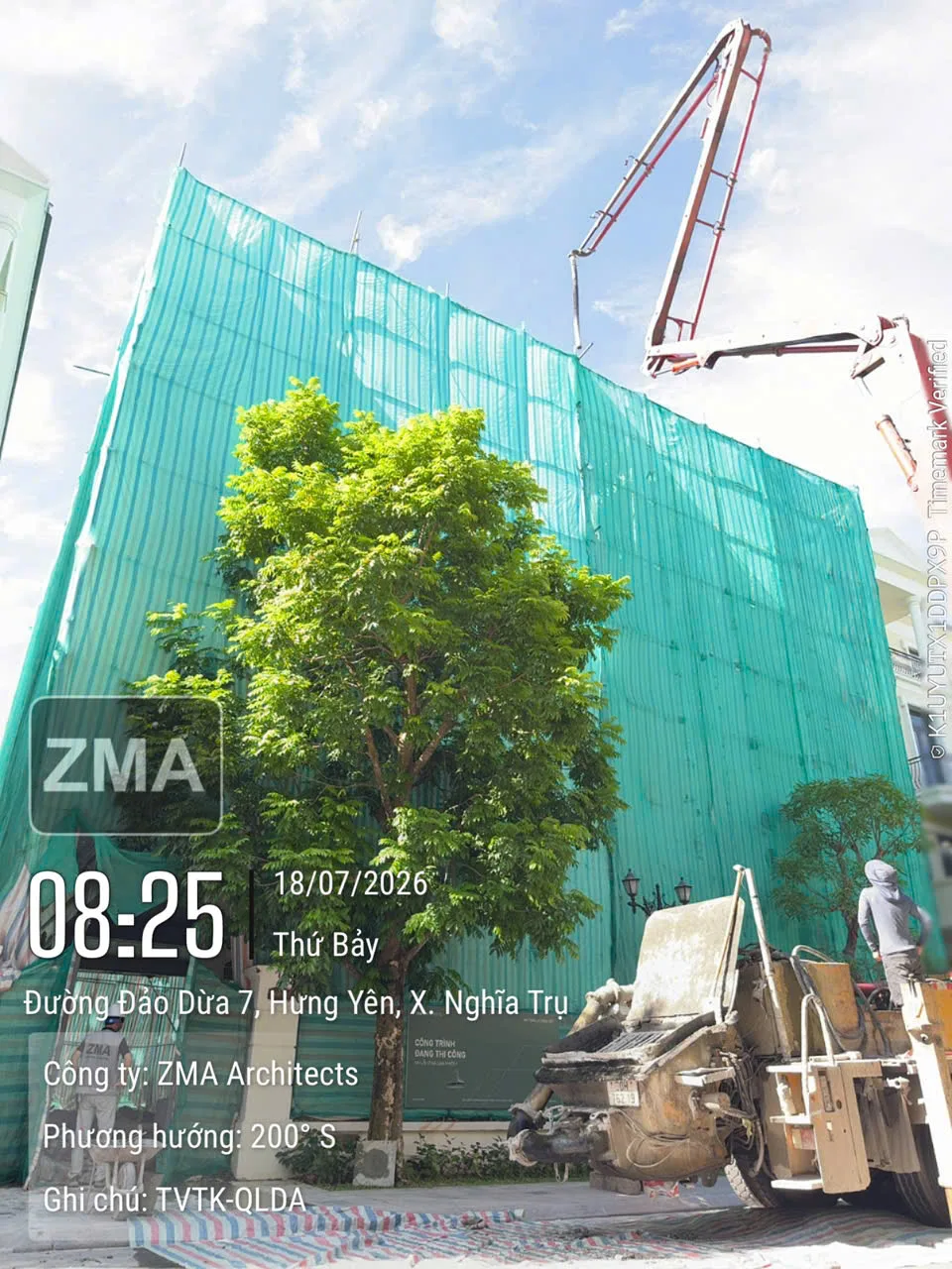 H Villa cất nóc sau 4 tháng thi công