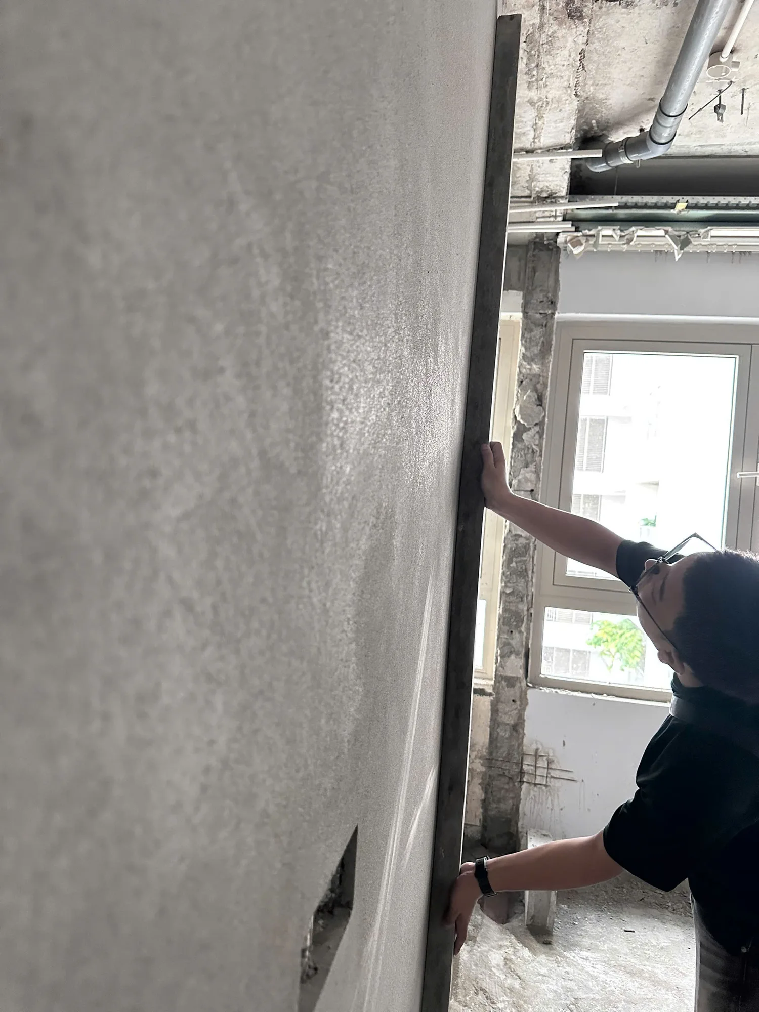M1515: internal inspection of the plastering works — 5