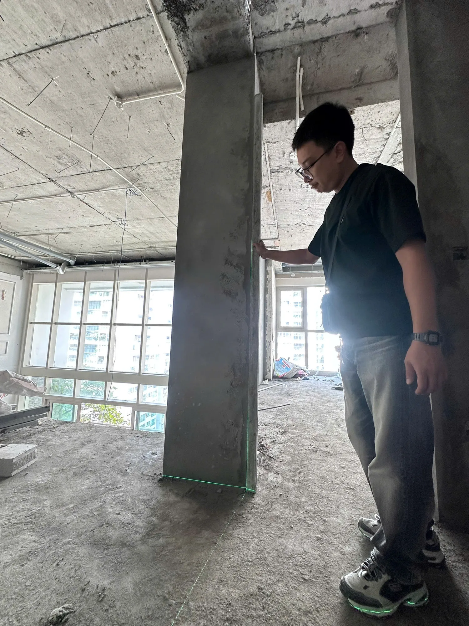 M1515: internal inspection of the plastering works — 7