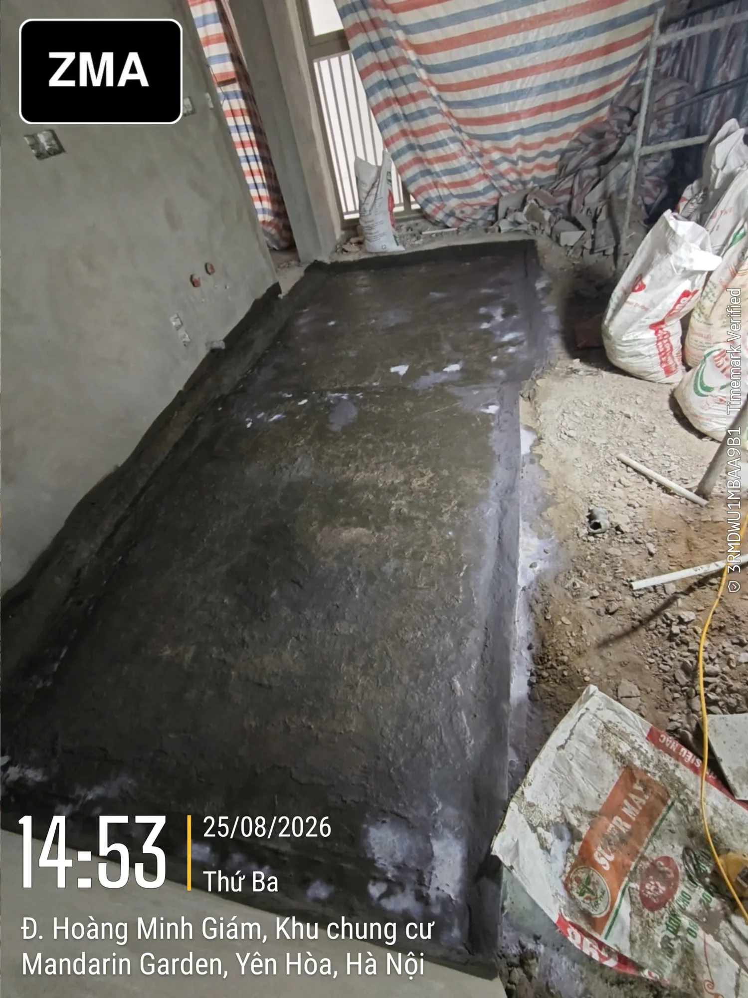M1515: internal inspection of the plastering works — 11