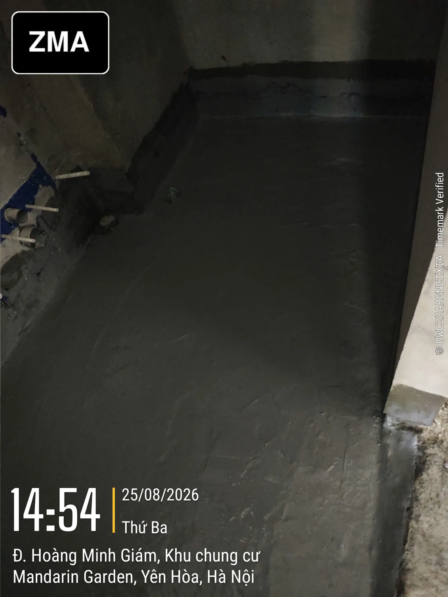 M1515: internal inspection of the plastering works — 13