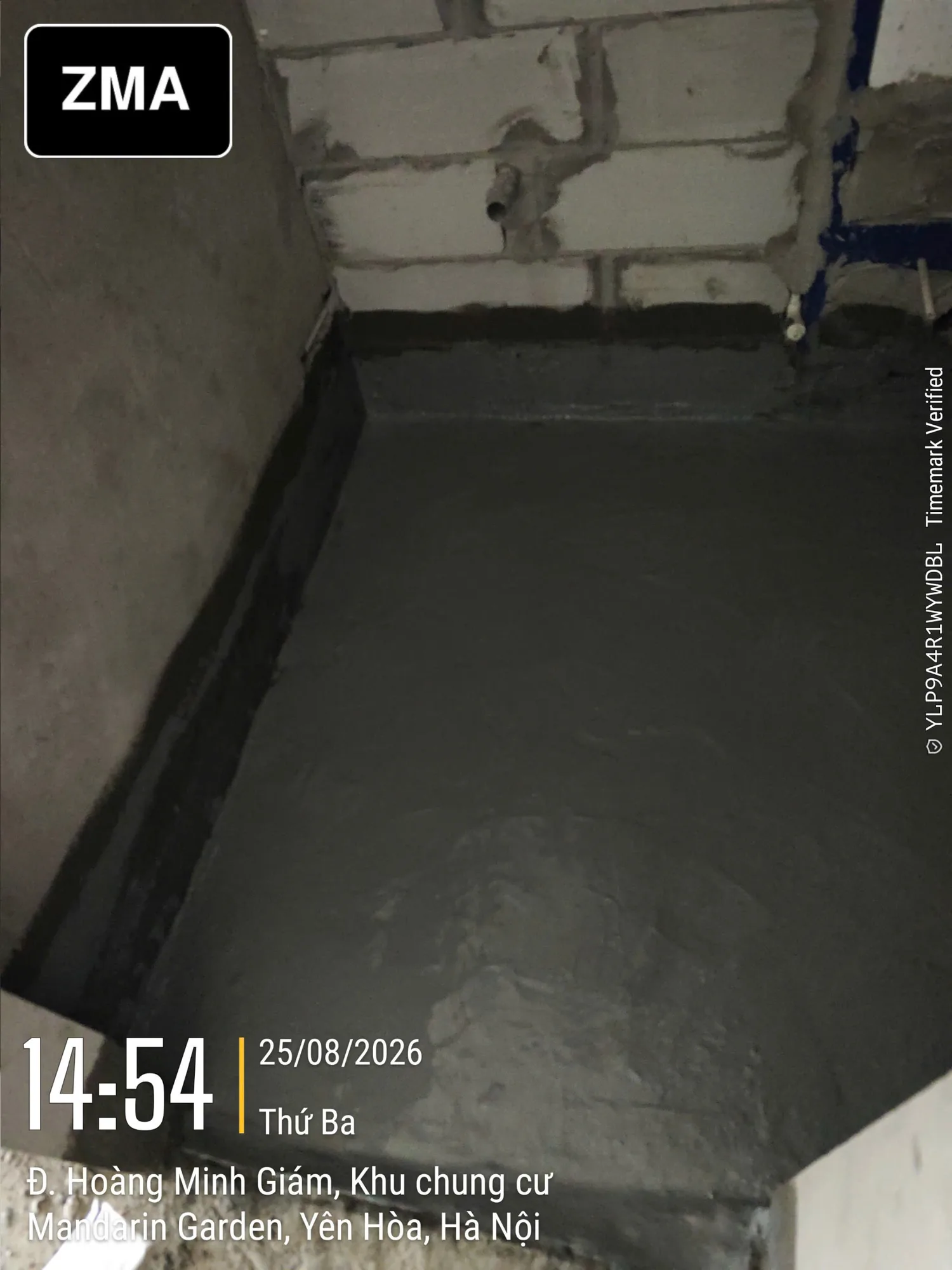 M1515: internal inspection of the plastering works — 14