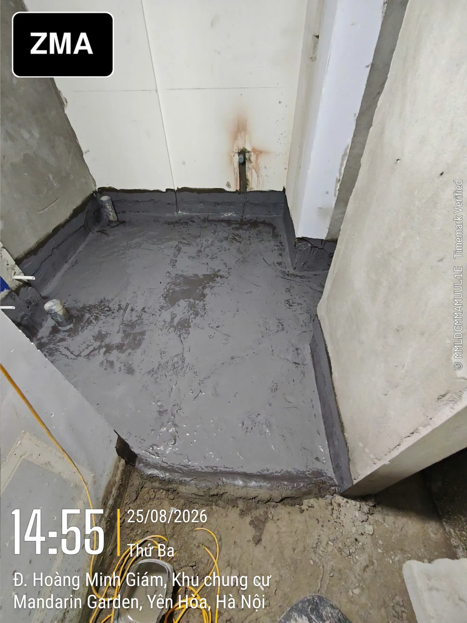 M1515: internal inspection of the plastering works — 15