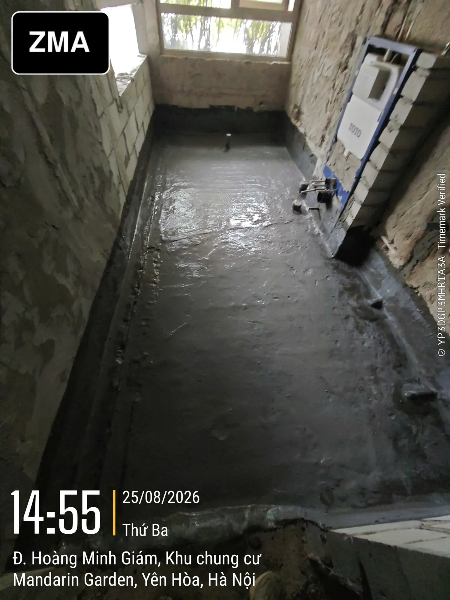 M1515: internal inspection of the plastering works — 17