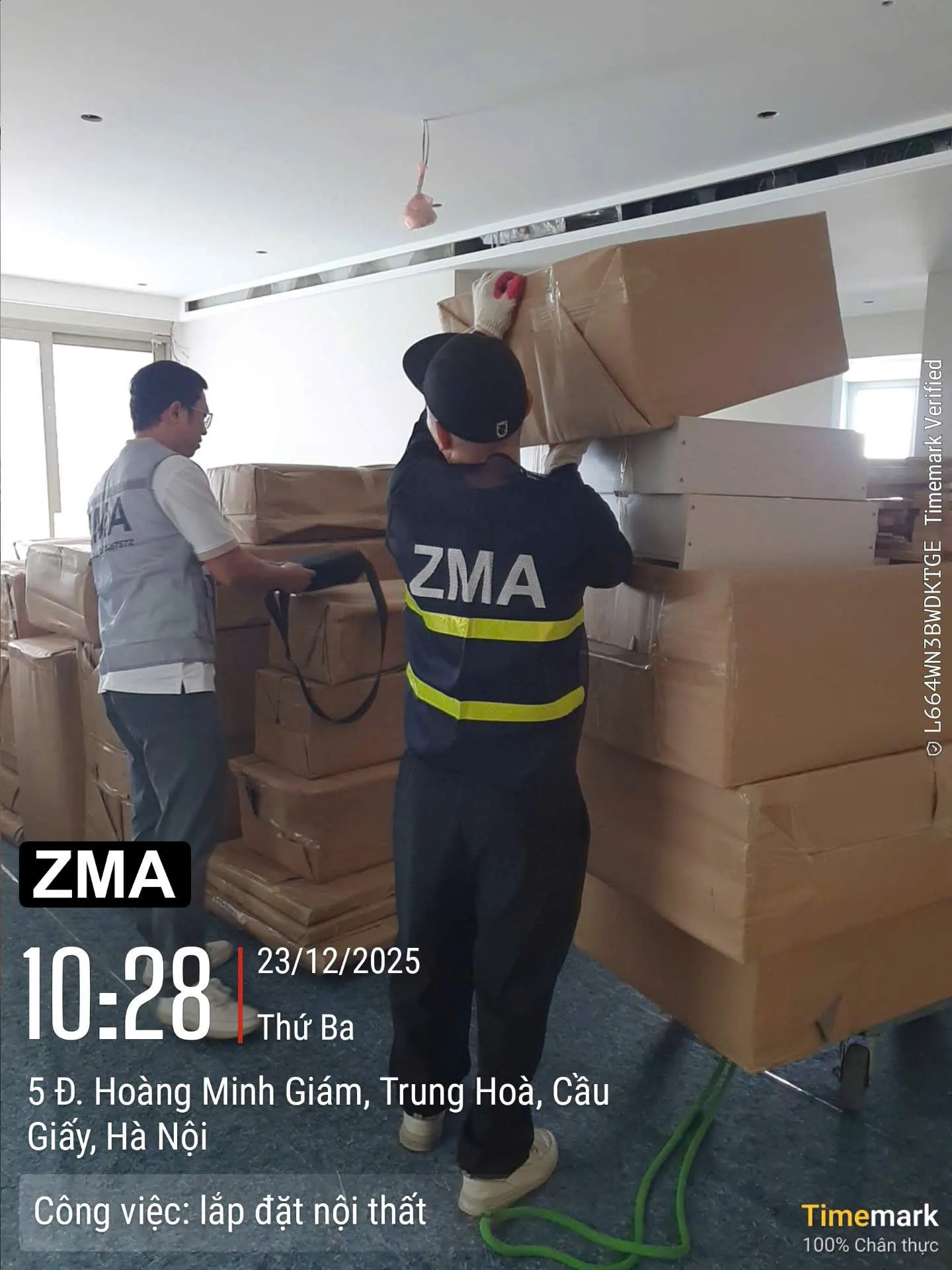 M2303 trong quá trình thi công — 13